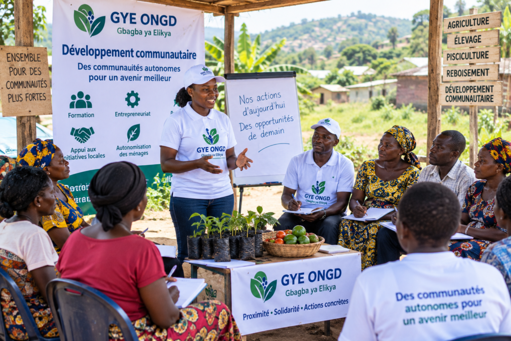 Développement communautaire : GYE ONGD mise sur la proximité pour renforcer l’autonomie