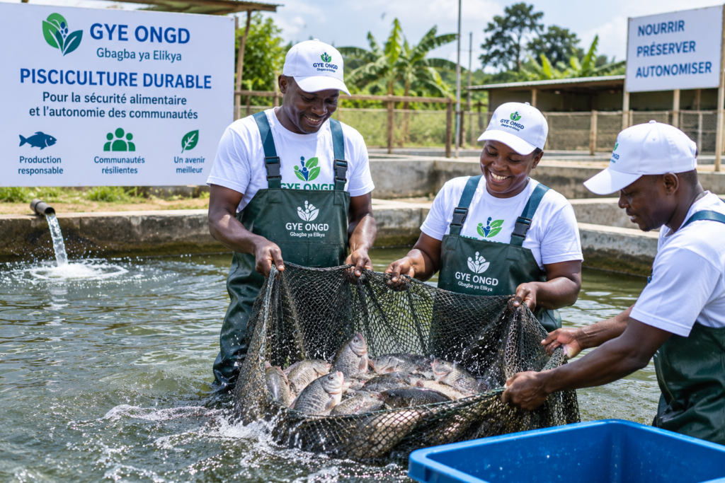 Pisciculture : GYE ONGD veut faire de l’aquaculture un levier de sécurité alimentaire